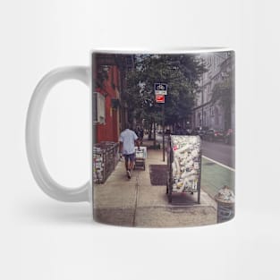 Manhattan Street Art Stickers Tags NYC Mug